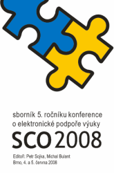 oblka sbornku SCO 2008 (nvrh T. Gregar)